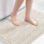 H.VERSAILTEX Microfiber Bath Rugs Chenille Floor Mat Ultra Soft Washable by HVERSAILTEX