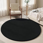 Sour Lemon 4ft Round Rugs for Bedroom, Circle Area Rugs for Living Room - Image 4