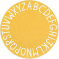 Topotdor Round Kids Play Rug Alphabet Nursery Area Rug Extra Large Soft by Topotdor