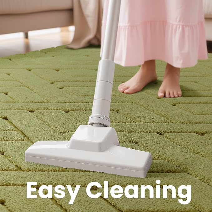 Macgace Ultra Soft Green Area Rug - Image 8