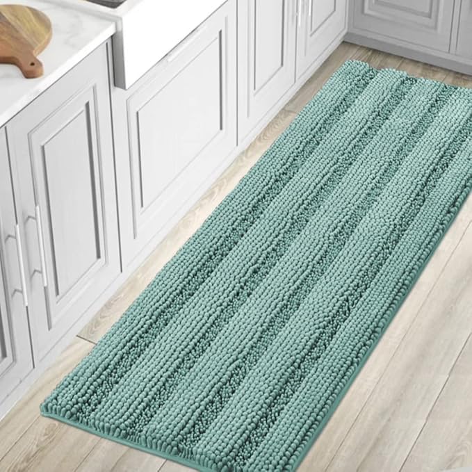 H.VERSAILTEX Bathroom Rugs Bath Mat Runner Rug Non Slip Kitchen Rug Extra Long by HVERSAILTEX