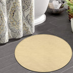Machine Washable Modern Round Area Rug, Room Sofa Yoga Soft Round Carpet - Image 4