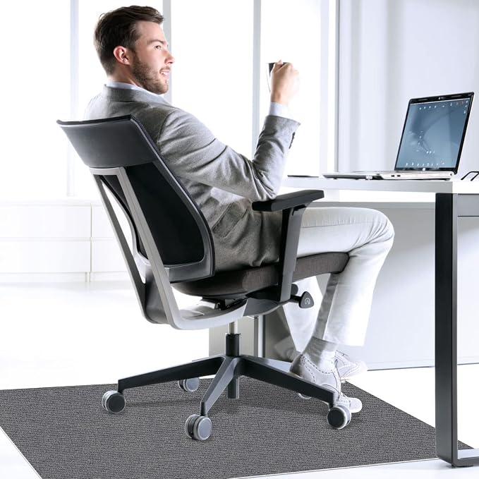 Sycoodeal Office Chair Mat for Hardwood Floor, Office Computer Gaming Chair Mat - Image 4