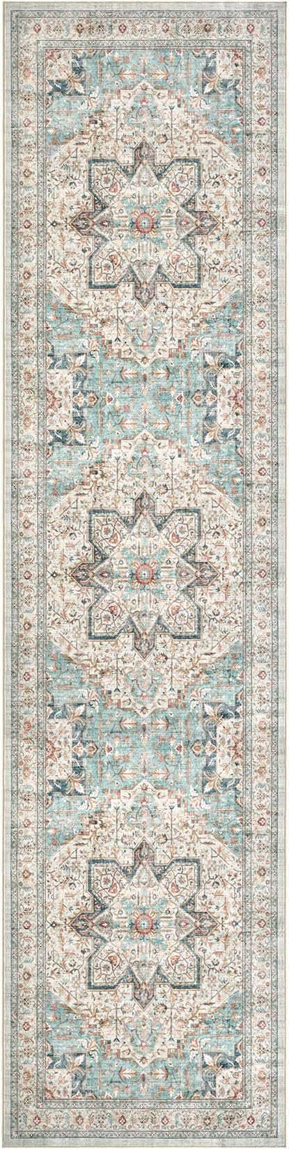 Tortania Area Rug 3x10 Runner Rugs - Image 9