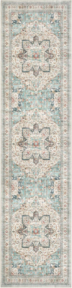 Tortania Area Rug 3x10 Runner Rugs - Image 9