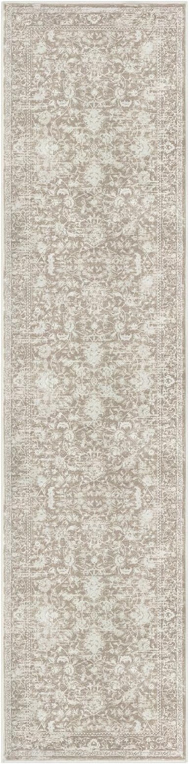 KILOCOCO Hallway Runner 2x7 Rug Runner Printed Vintage Floral Washable Kitchen - Image 9