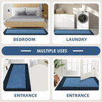 Machine Washable Throw Rug 24" x 36", Non Slip Kitchen Mat - Image 4