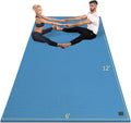 GXMMAT Large Yoga Mat 12'x6'/10'x6'/6'x8', Extra Thick Workout Mats by GXMMAT