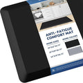 KitchenClouds Kitchen Mat Cushioned Anti Fatigue Rug 20"x39" Water Resistant by KitchenClouds