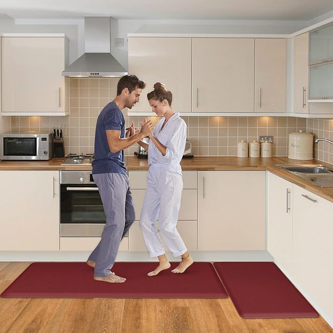HappyTrends Kitchen Mat Cushioned Comfort Anti-Fatigue Floor Mat, Waterproof - Image 6