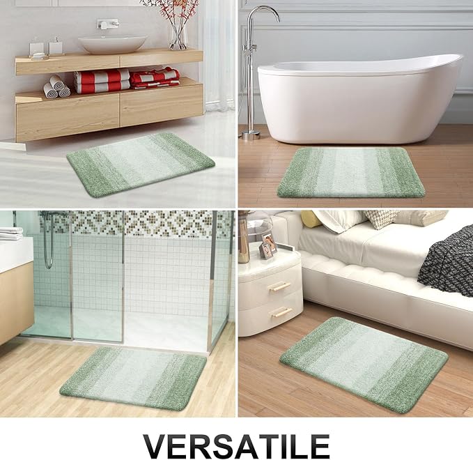OLANLY Bathroom Runner Rugs Mat 59x24, Extra Soft Absorbent Microfiber Bath Rugs - Image 6