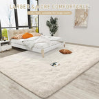 LOCHAS Ultra Soft Indoor Modern Area Rugs Fluffy Living Room Carpets - Image 8
