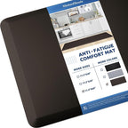 KitchenClouds Kitchen Mat Cushioned Anti Fatigue Kitchen Rug 17.3"x60" Water by KitchenClouds