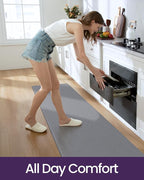DEXI Kitchen Floor Mats Cushioned Anti Fatigue, Standing Runner Rug Waterproof - Image 4