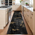 RELEANY Washable Area Rugs 2'x6' Non-Slip Modern Abstract Soft by RELEANY