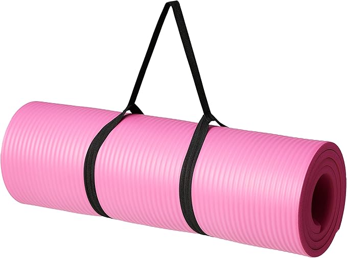 Amazon Basics Extra Thick Exercise Yoga Mat by AmazonBasics