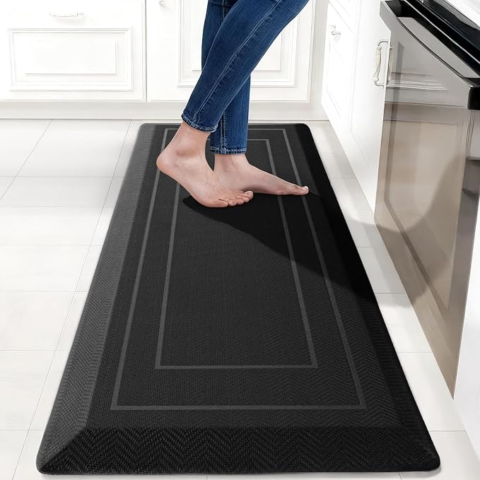 UKISS 9/10"" Extra Thick Cushioned Anti Fatigue Kitchen Mat, Waterproof High by Unknown