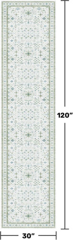 Hazo Haus Oushak Wide Hallway Runner Rug 2'6"x10' - Image 2