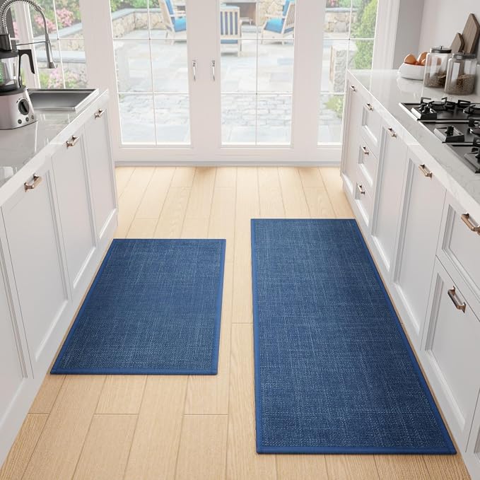 SUMLANS Kitchen Mat Set of 2 PCS, Cushioned Non Slip Rugs by SUMLANS