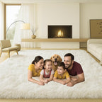 5x7 Plush Fluffy Area Rugs, Large Soft Carpet, Upgraded Non-Slip Rectangular Rug - Image 4