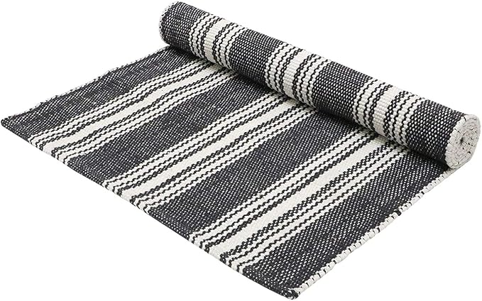 Hand Woven 100% Cotton Yoga Mat- Thick Handloom Made in India- by TheHomeTalk
