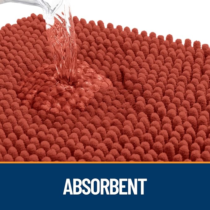 OLANLY Dog Door Mat for Muddy Paws 70x35, Absorbs Moisture and Dirt, Absorbent - Image 3