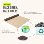 Gogokiwi Large Yoga Mat – 1/4" & 1/2" Thick Exercise Mats - Image 4