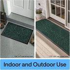 GORILLA GRIP 100% Waterproof All-Season WeatherMAX Doormat, US Designed Natural - Image 10