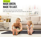Gogokiwi Large Yoga Mat – 1/4" & 1/2" Thick Exercise Mats - Image 6