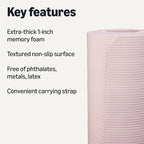 Amazon Basics Extra Thick Exercise Yoga Mat - Image 2