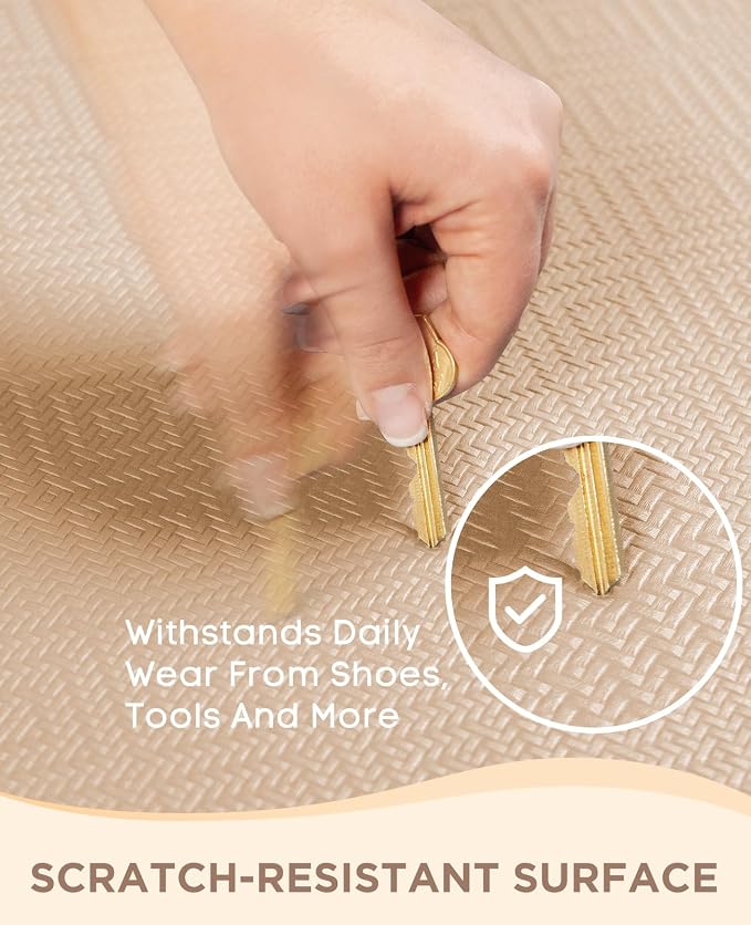 Ophanie Kitchen Mats for Floor, 3/4 Inch Thick, 20x39 Anti Fatigue Cushioned Mat - Image 6