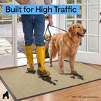 GORILLA GRIP Waterproof Traffic Guard Door Mat, 2 Pack Heavy Duty Entryway Mats - Image 7