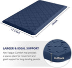 WISELIFE Kitchen Mat Cushioned Anti Fatigue Floor Mat, Thick Non Slip Water - Image 2