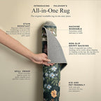 Washable Living Room Area Rug: 6x9 Area Rugs - Image 4