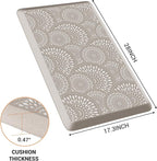 Mattitude 4/5 Inch Kitchen Mat, 20x52in Heavy Duty Ergonomic Comfort Foam - Image 2
