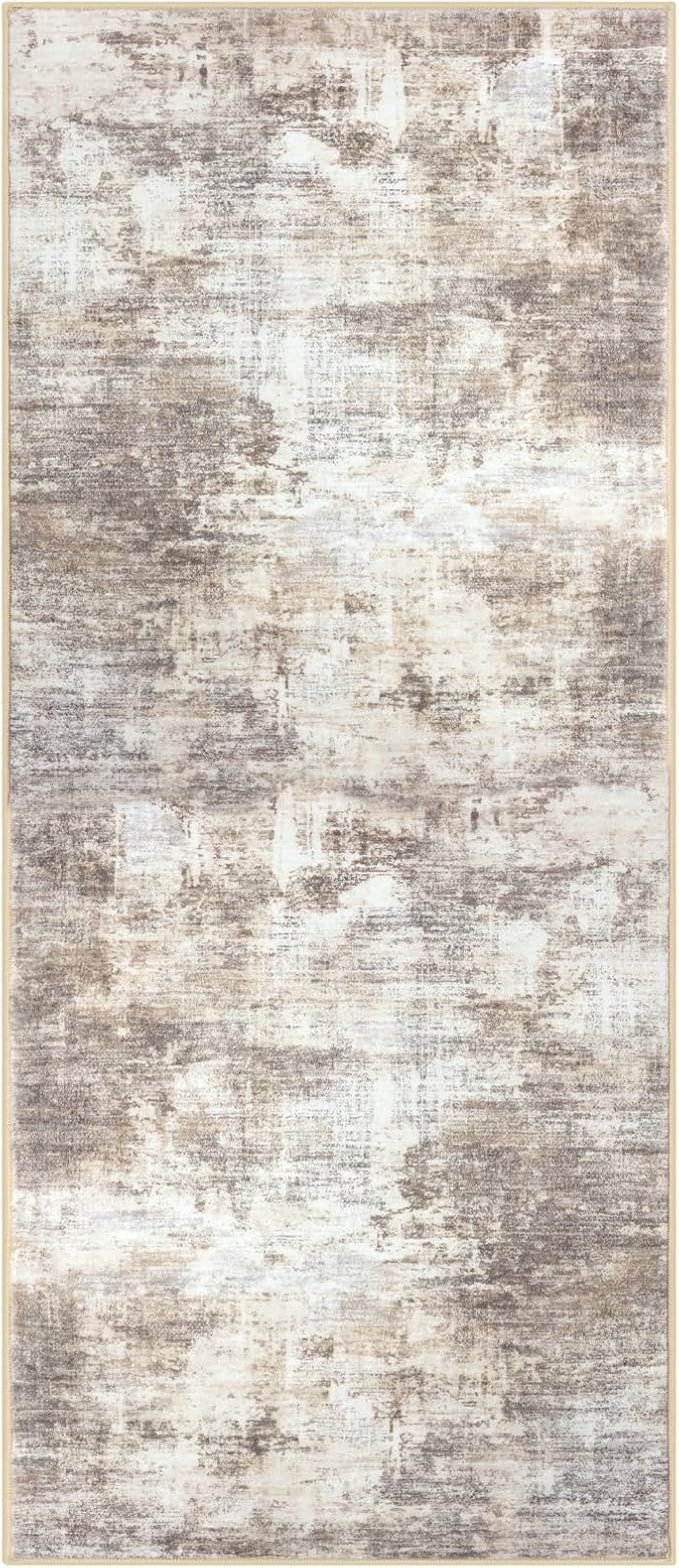 IOHOUZE Abstract Runner Rug 3x7 Ft Washable Runners - Image 9