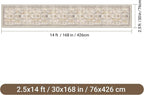 2'6" x 14'Non Slip Runner Rugs - Image 2