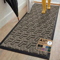 GORILLA GRIP 100% Waterproof All-Season WeatherMAX Doormat, US Designed Natural by Unknown