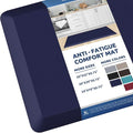 KitchenClouds Kitchen Mat Cushioned Anti Fatigue Rug 24"x70" Water Resistant by KitchenClouds