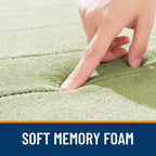 OLANLY Memory Foam Long Bathroom Rugs Runner 47x24, Super Soft Absorbent Bath - Image 5