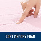 OLANLY Memory Foam Long Bathroom Rugs Runner 44x20, Super Soft Absorbent Bath - Image 5