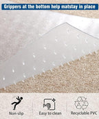 Carpet Protector for Pets 15.7in*3.6FT Cat Scratch Carpet Protector Mat for - Image 3