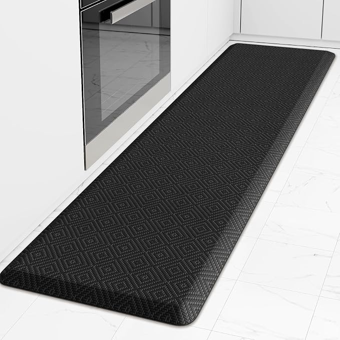 Mattitude Kitchen Mat Cushioned Anti-Fatigue Floor Mat Water Resistant Non-Slip by Mattitude
