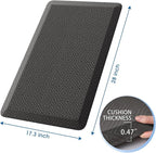 Mattitude Kitchen Mat Cushioned Anti-Fatigue Floor Mat Water Resistant Non-Slip - Image 2