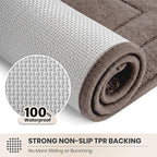 PURRUGS Dirt Trapping Door Mat 24" x 59", Non-Slip/Skid Machine Washable - Image 5