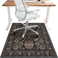 36"x60" Office Chair Mat for Hardwood Tile Floor, Under Desk Carpet Protector by BESBLEE