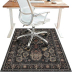 36"x48" Office Chair Mat for Hardwood Tile Floor, Under Desk Carpet Protector by BESBLEE