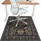 48"x72" Office Chair Mat for Hardwood Tile Floor, Under Desk Carpet Protector by BESBLEE