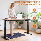 Mattitude Kitchen Mat, 17.3x28in Heavy Duty Ergonomic Comfort Foam Standing - Image 5