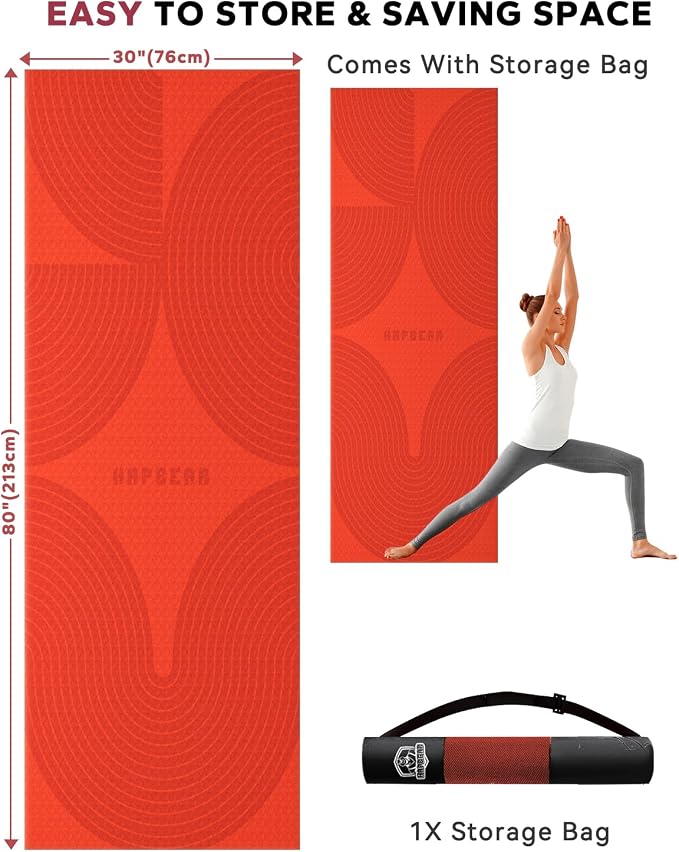 HAPBEAR Large Yoga Mat - Image 7
